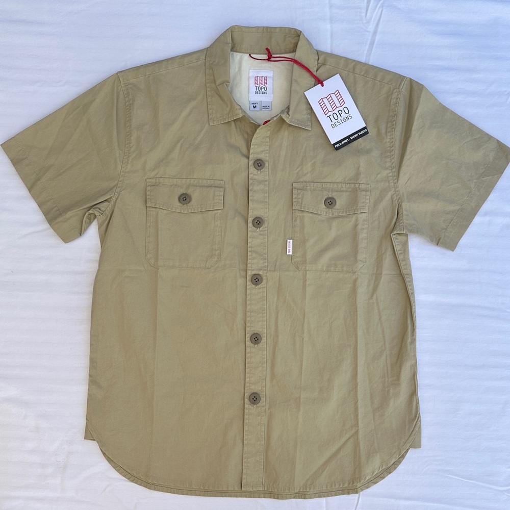 NWT - Topo Designs short sleeved field shirt